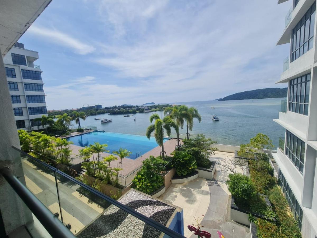 Elegant Living @ Pelagos Suites Oceanus Waterfront Kk Kota Kinabalu Exterior foto