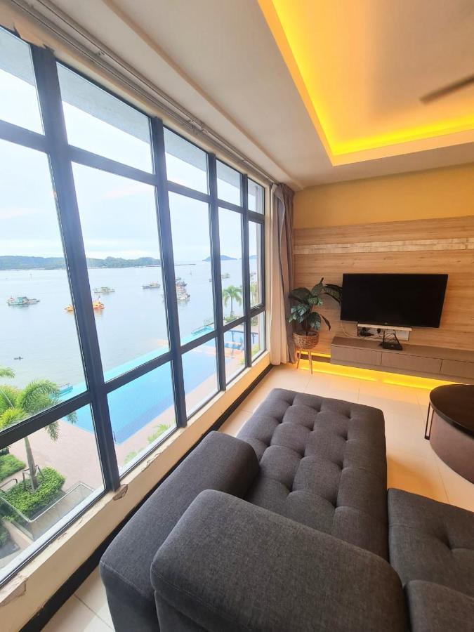 Elegant Living @ Pelagos Suites Oceanus Waterfront Kk Kota Kinabalu Exterior foto