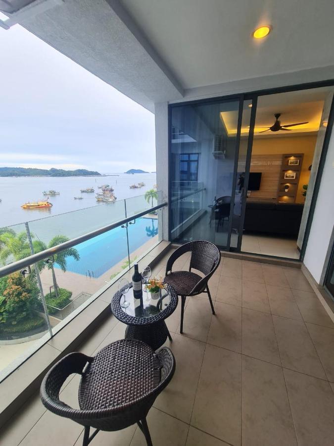 Elegant Living @ Pelagos Suites Oceanus Waterfront Kk Kota Kinabalu Exterior foto