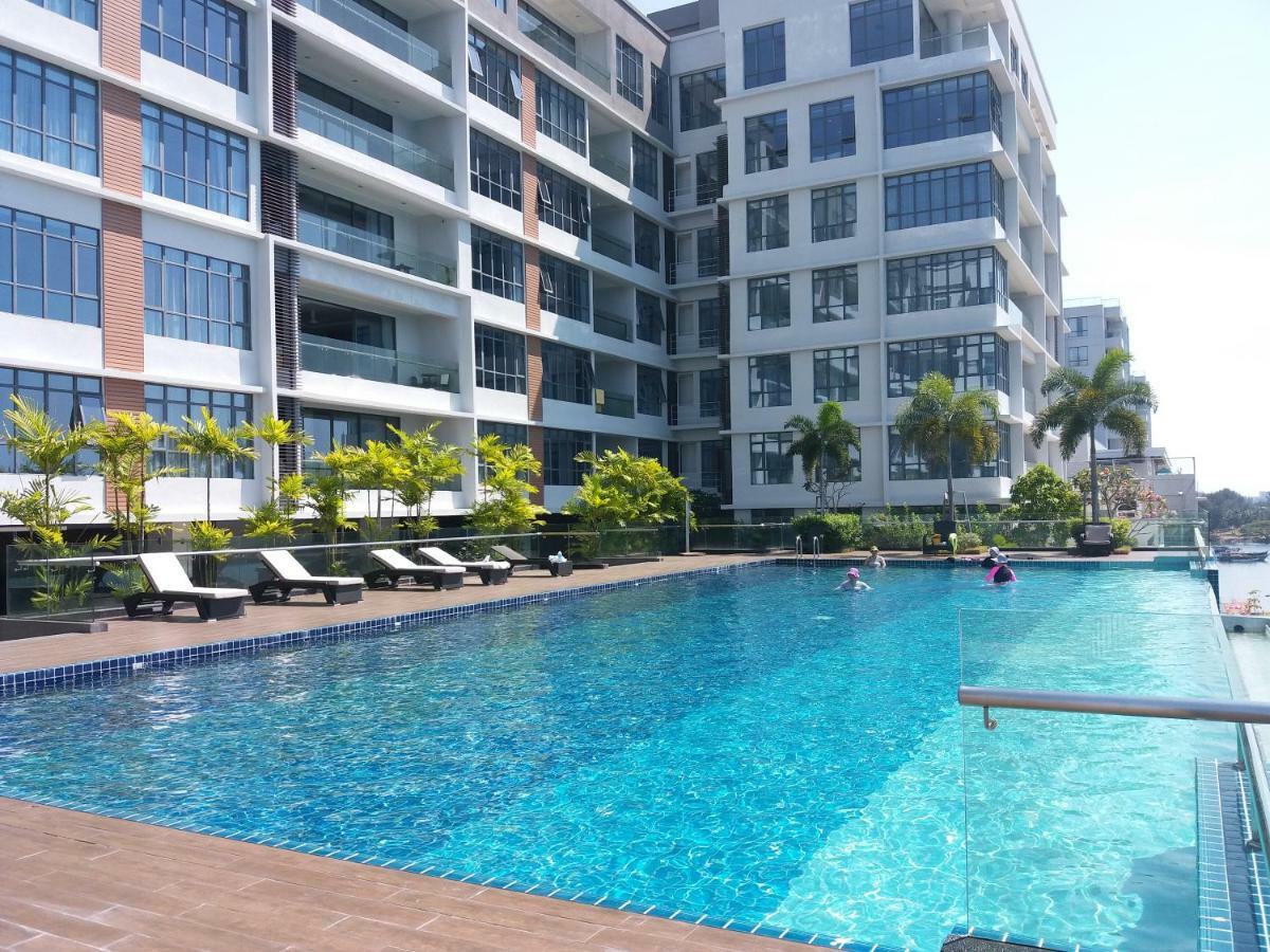 Elegant Living @ Pelagos Suites Oceanus Waterfront Kk Kota Kinabalu Exterior foto