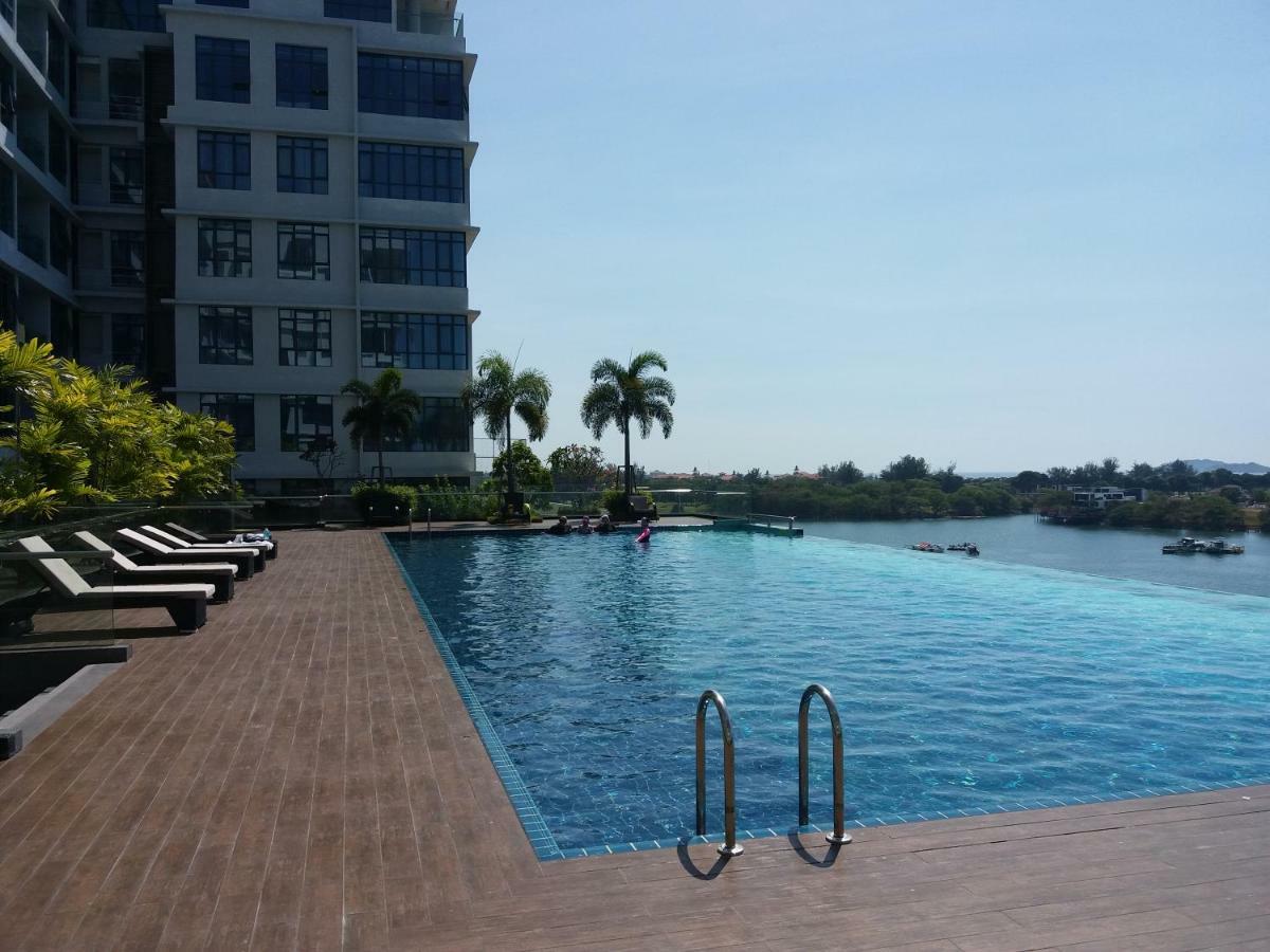 Elegant Living @ Pelagos Suites Oceanus Waterfront Kk Kota Kinabalu Exterior foto