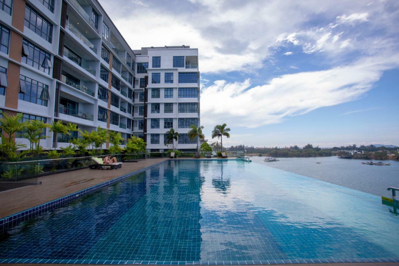 Elegant Living @ Pelagos Suites Oceanus Waterfront Kk Kota Kinabalu Exterior foto